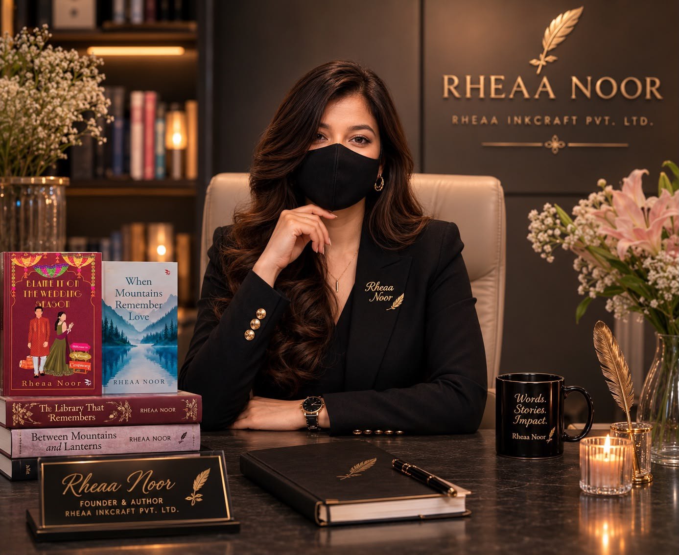 Rheaa Noor, Indian author and poet
